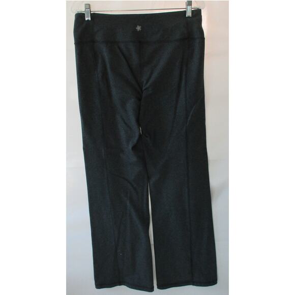 Tek Gear Women's Gray Mid Rise Straight Leg Stretch Pull On Yoga Pants Size L. - Picture 4 of 7